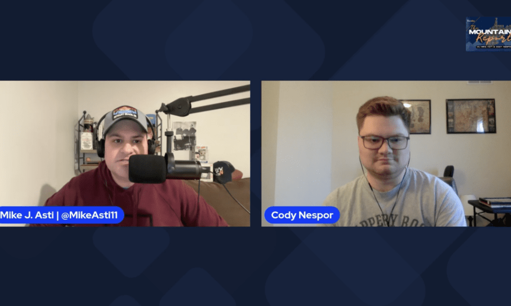 Mike Asti and Cody Nespor on Mountaineer Report